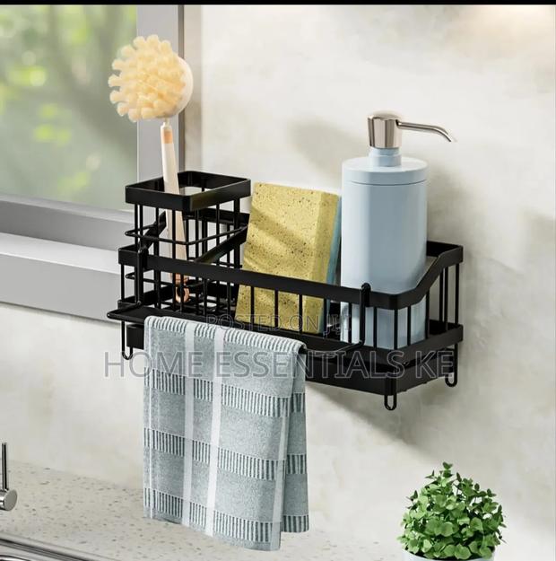 *Carbon Steel Kitchen Sink Organizer - thumbnail 3