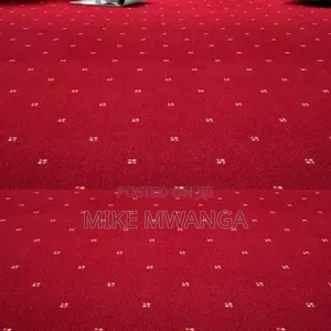 Wall to Wall Executive Carpet(Red, Pattern)