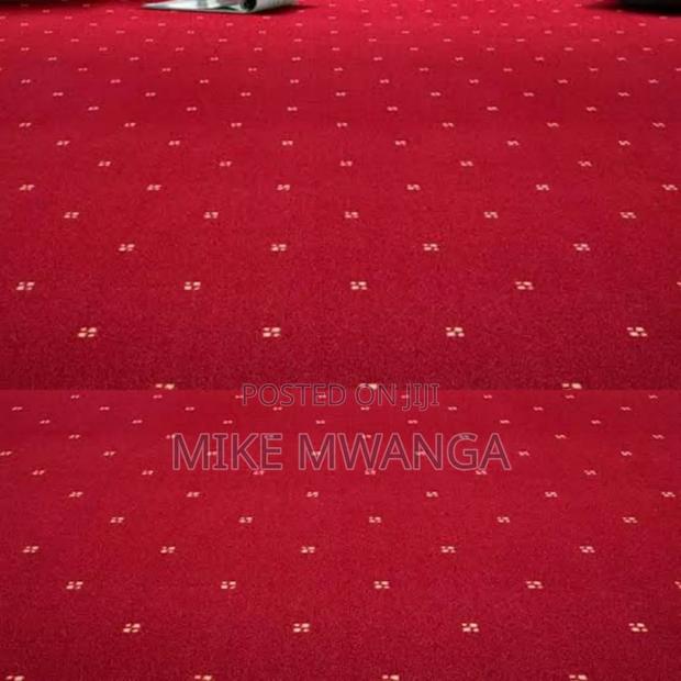 Wall to Wall Executive Carpet(Red, Pattern)