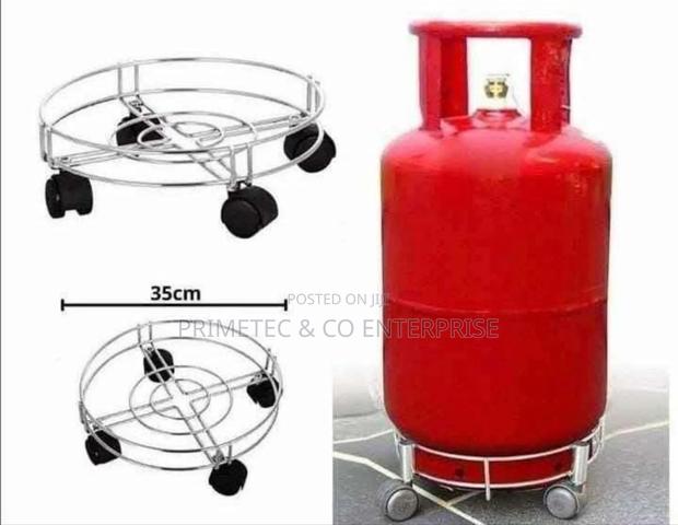 Gas Cylinder Moveable Trolley - thumbnail 2
