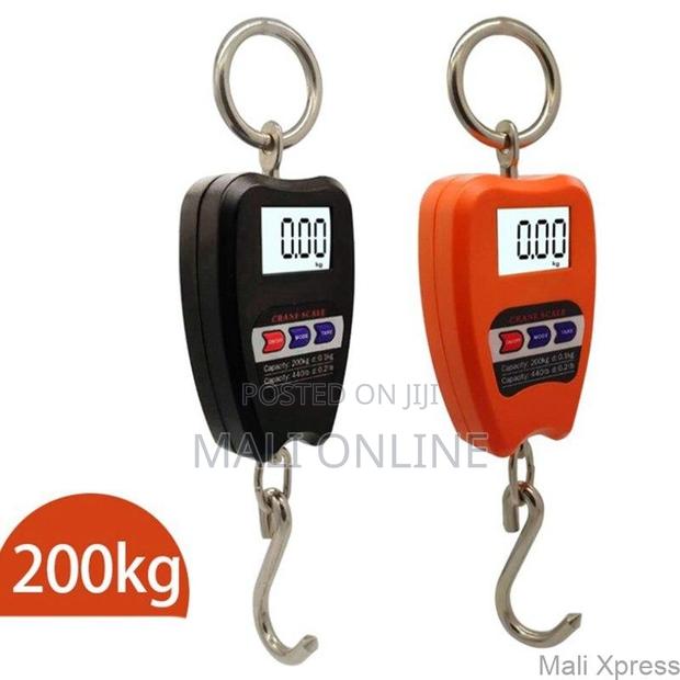 200kg Digital Hanging Crane Scale Heavy Duty Portable Weighing Scale