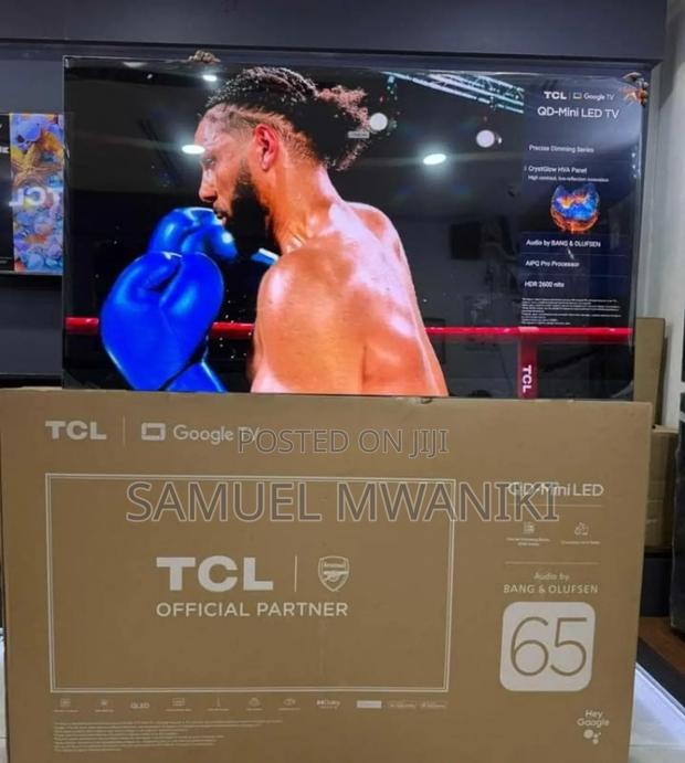 TCL 65′′ C6k 144hz Premium Qd-Miniled Uhd Google Tv New Model