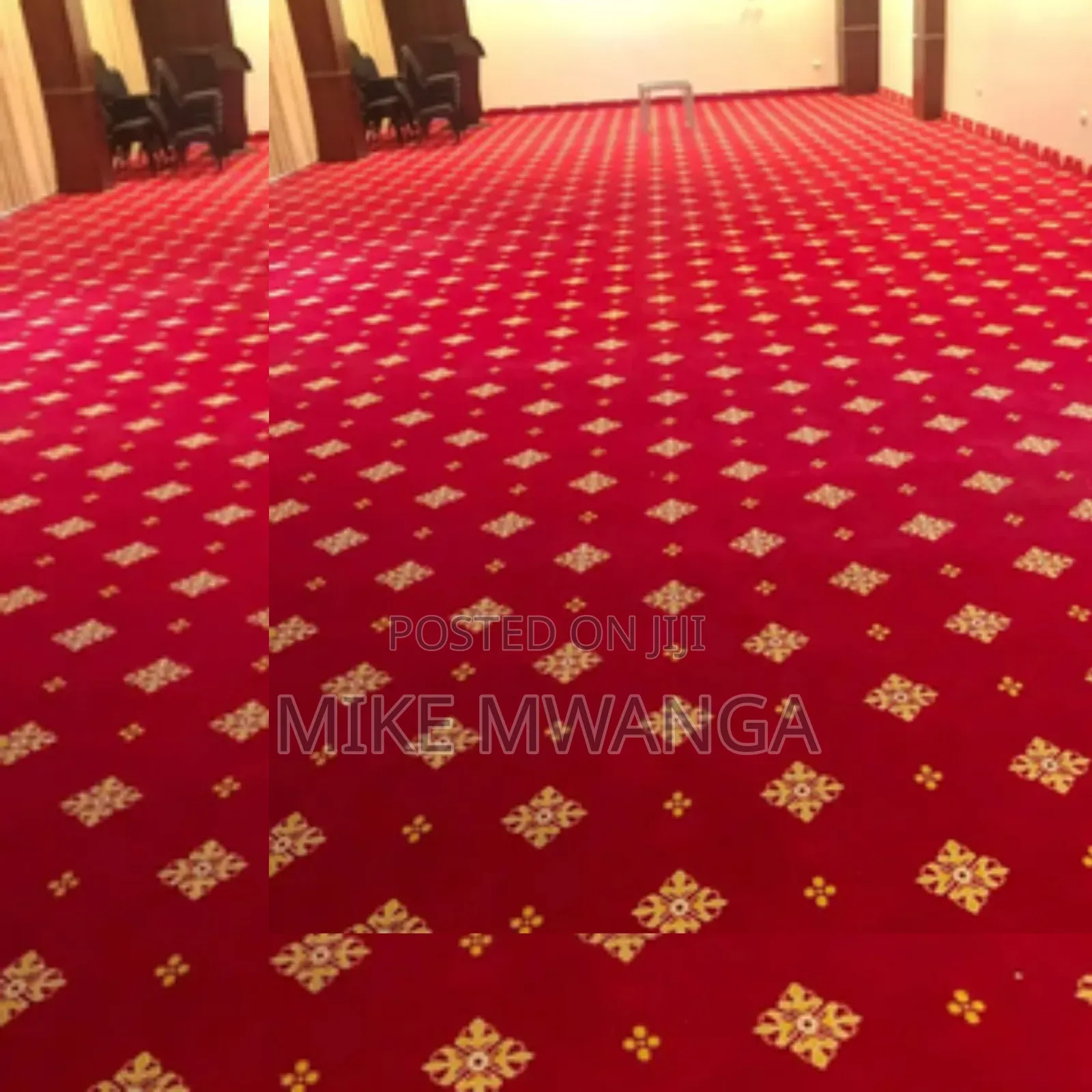 Hotels Executive Wall to Wall Carpet(Red)