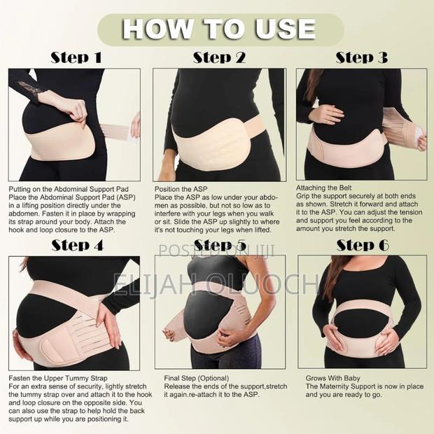 Maternity Support Belt (Pregnancy Belt) - thumbnail 5