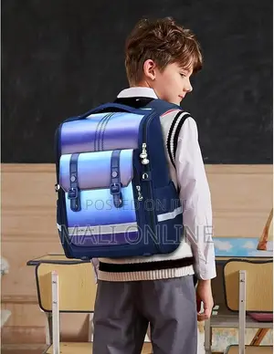 Large Capacity Kids School Backpack Waterproof Reflective Safety Bag