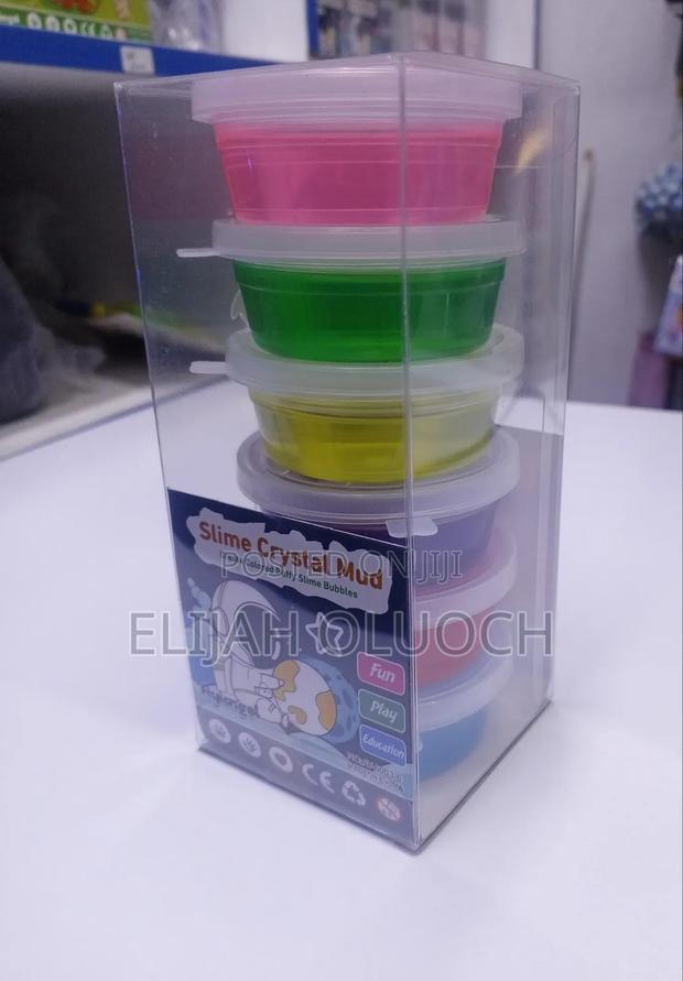 6 PCS Slime Pack