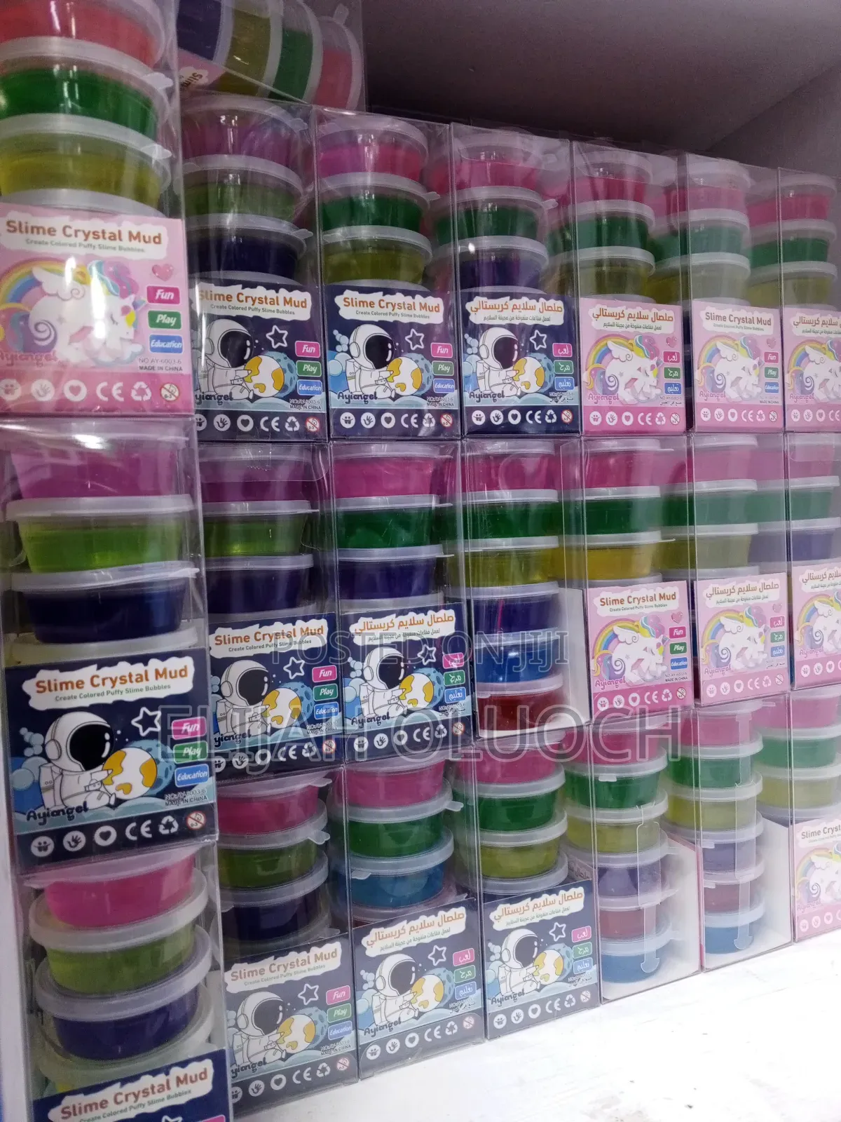 6 PCS Slime Pack