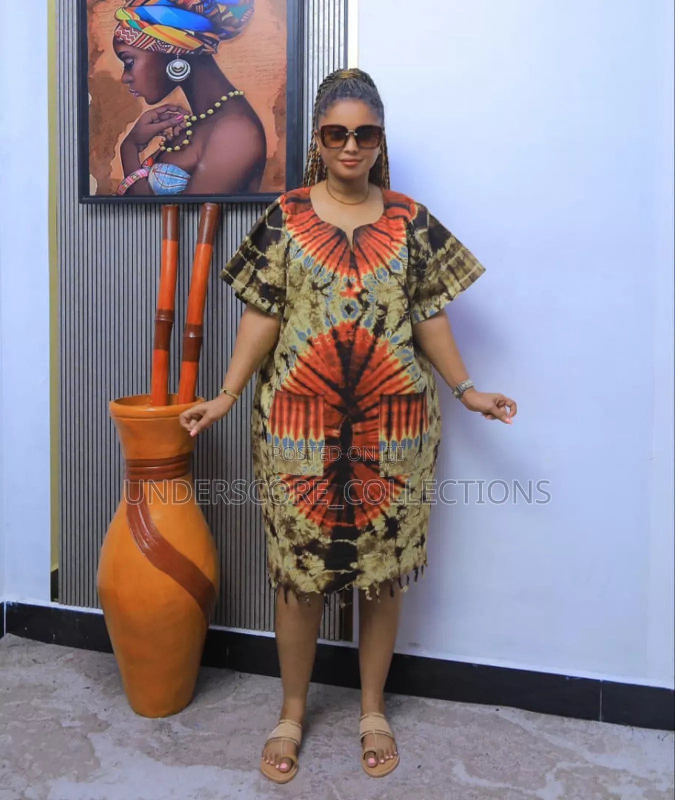 African Theme Dresses for Ladies