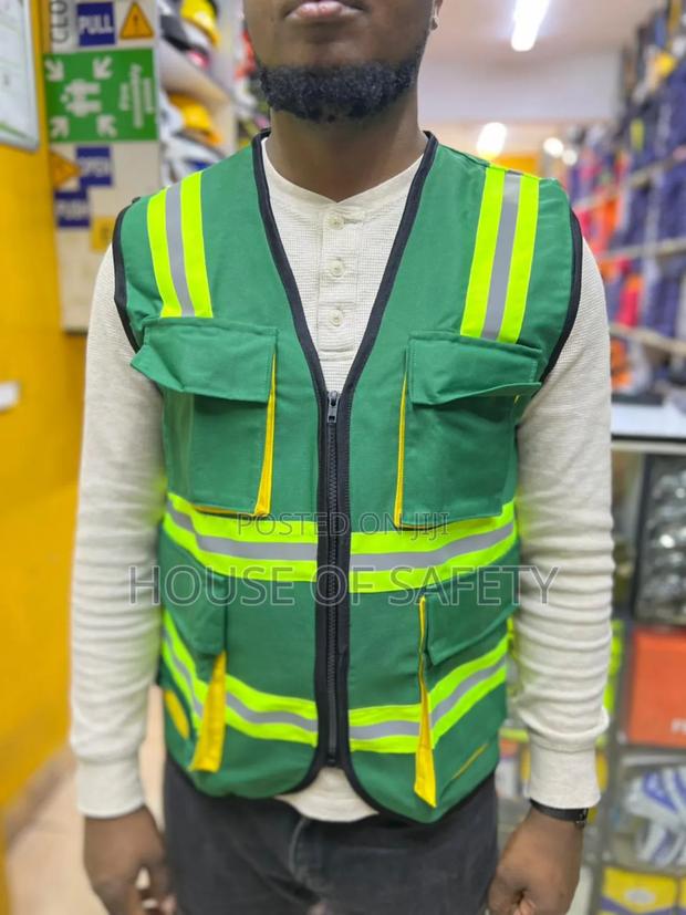 Blue and Green Vest - main view