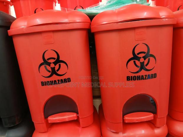 Pedal Bin 18l 2in1 (Red) - main view