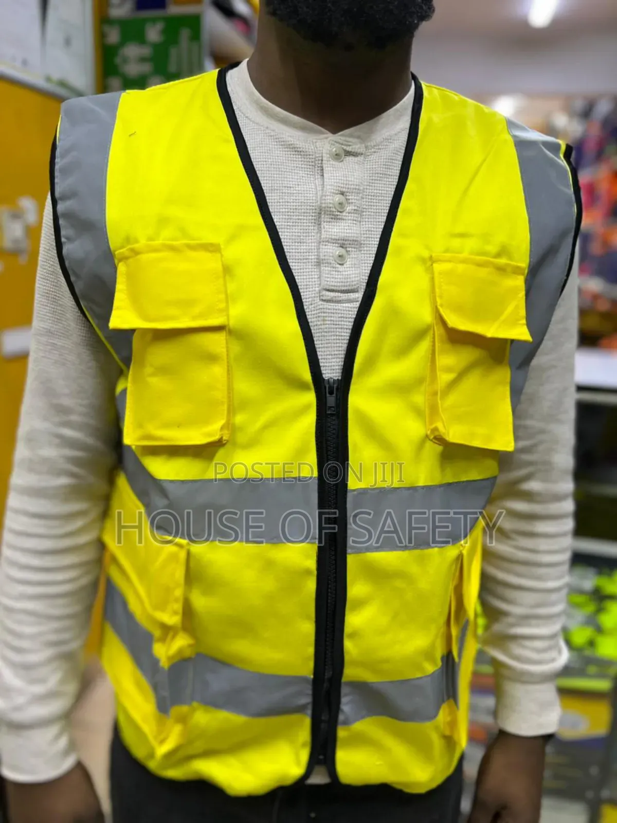 Yellow/Juggle Green Task Vest