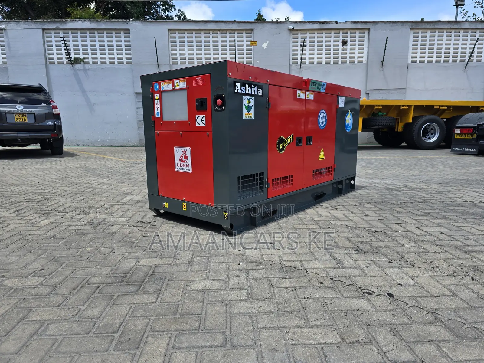 Brand New 2025 Ashita 80kva Diesel Generator