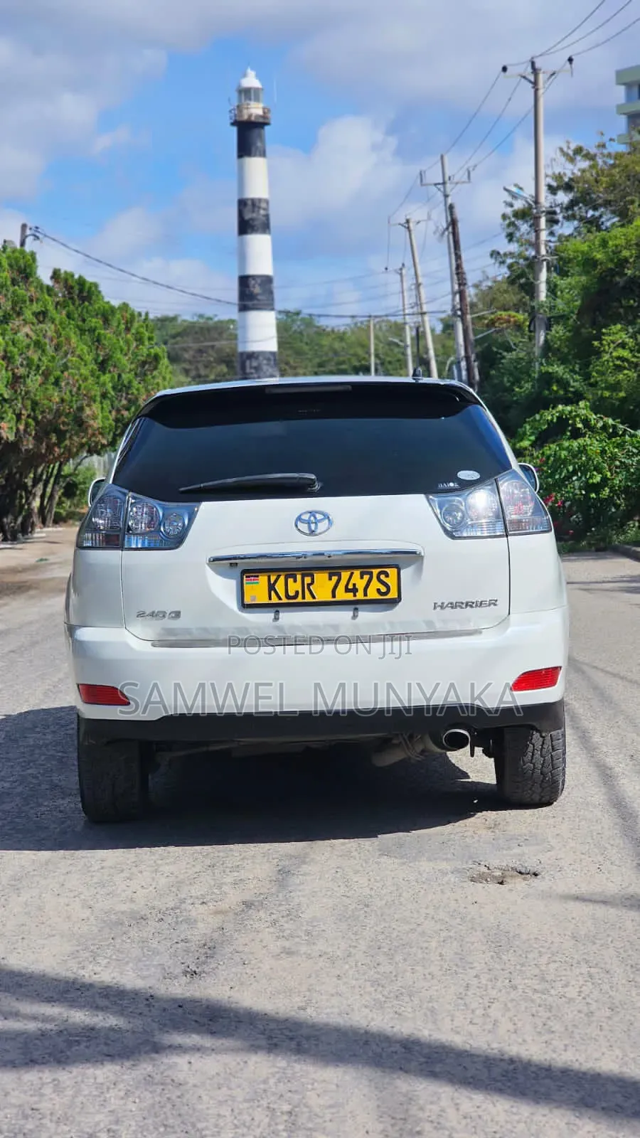 Toyota Harrier 2.4 2012 Pearl