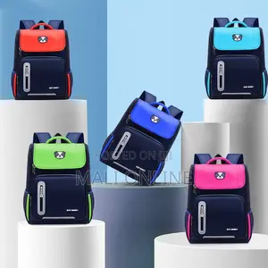 Orthopedic Waterproof Kids School Backpack Cartoon School Bag Bookbag