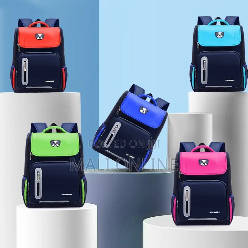 Orthopedic Waterproof Kids School Backpack Cartoon School Bag Bookbag