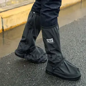 Waterproof Rain Boot Shoe Covers Unisex Reusable Pvc Non-slip Overshoe