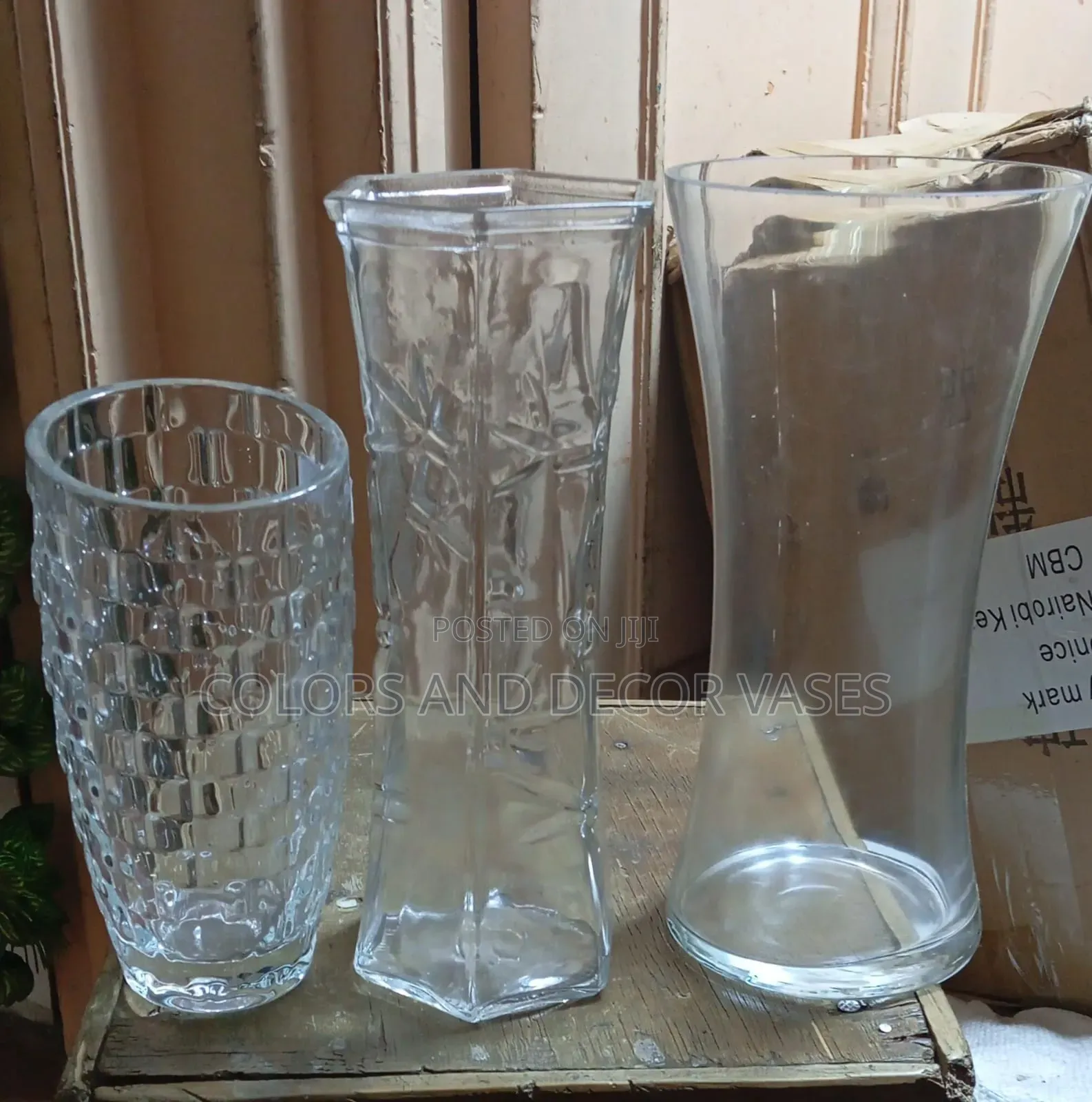 Big Vases Glass Available