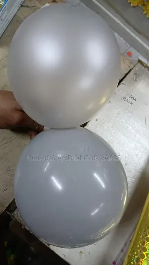 Silver and Gray Balloons Available