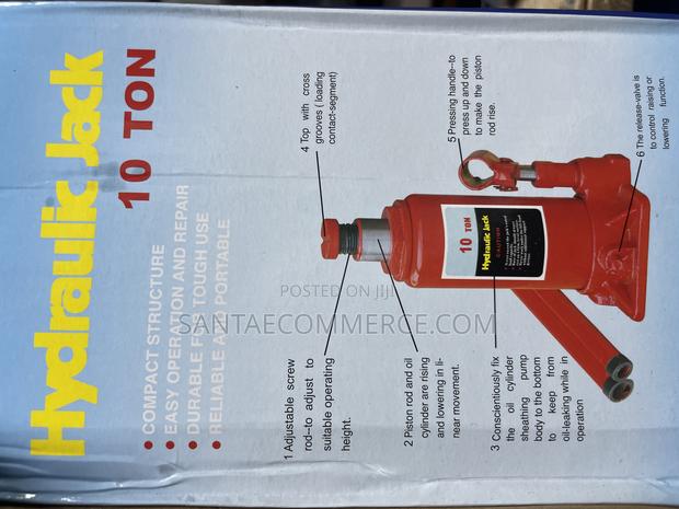 10 Tonnes Hydraulic Car Lift Bottle Jack