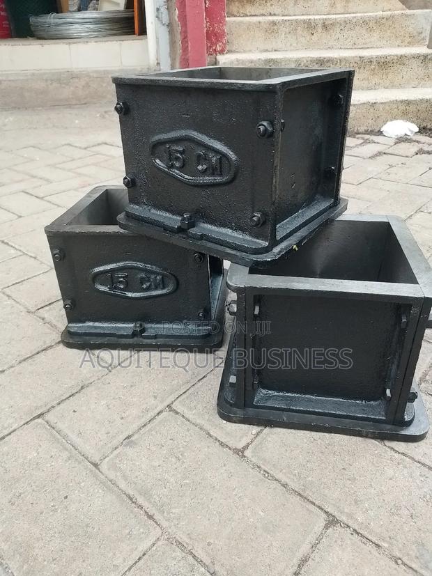 Concert Test Cube Moulds. 150mmx150mm - main view