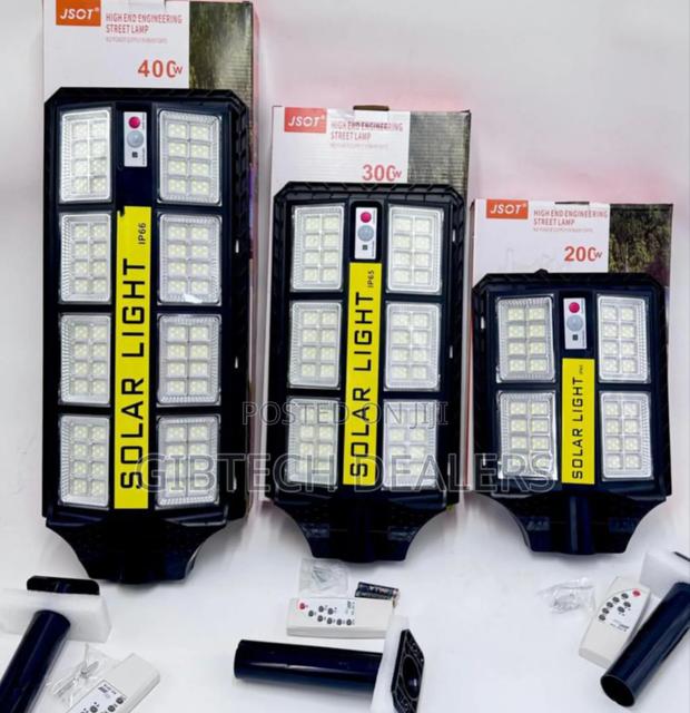 Jsot 400 Watts Solar Street Lights - main view