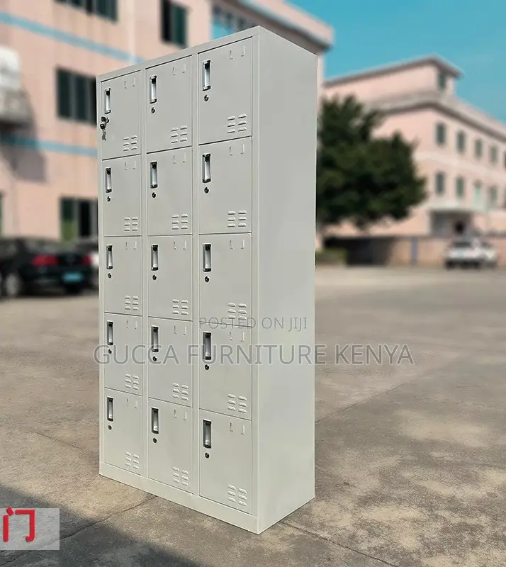 Office Cabinet: Modern Lockable Office File Locker With 15-Doors