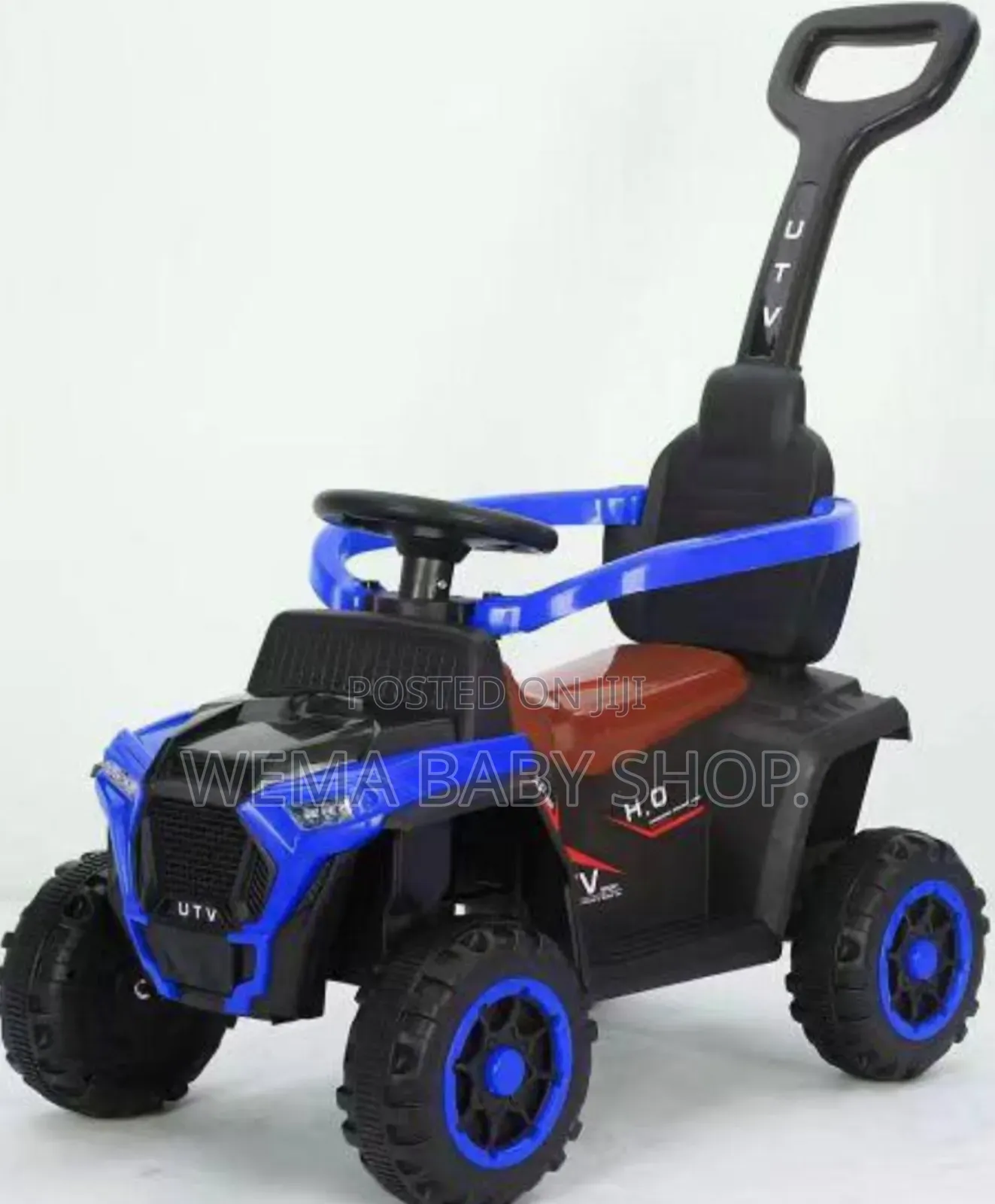 Kids Ride on Push Car With a Parental Handle