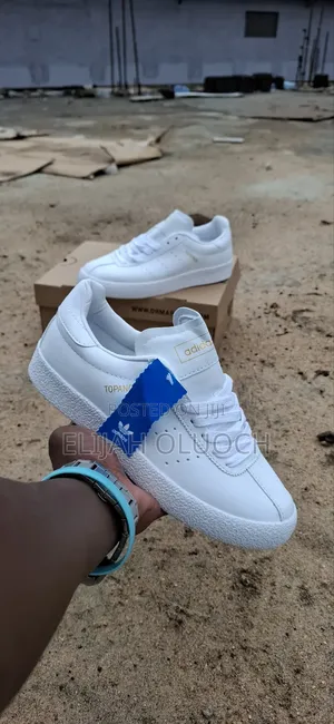 Adidas Topanga White Leather Shoes