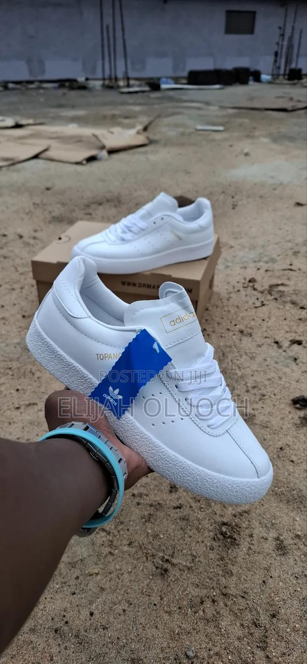 Adidas Topanga White Leather Shoes