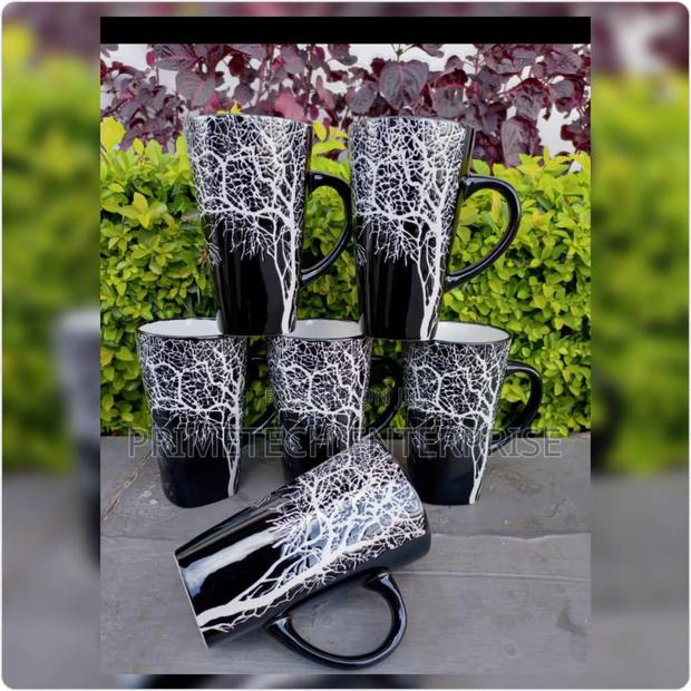 6 PCS Black Tree Mugs, " - main view