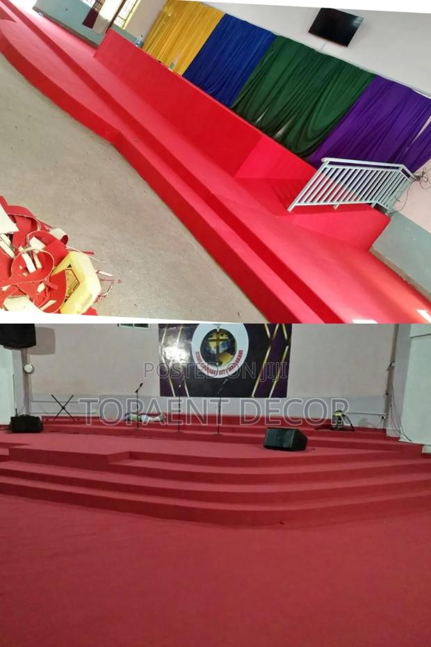 Red Church Altar Cozy Living Wall to Wall Carpets - main view