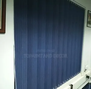 Sun Blocking Vertical Office Blinds for Office Windows