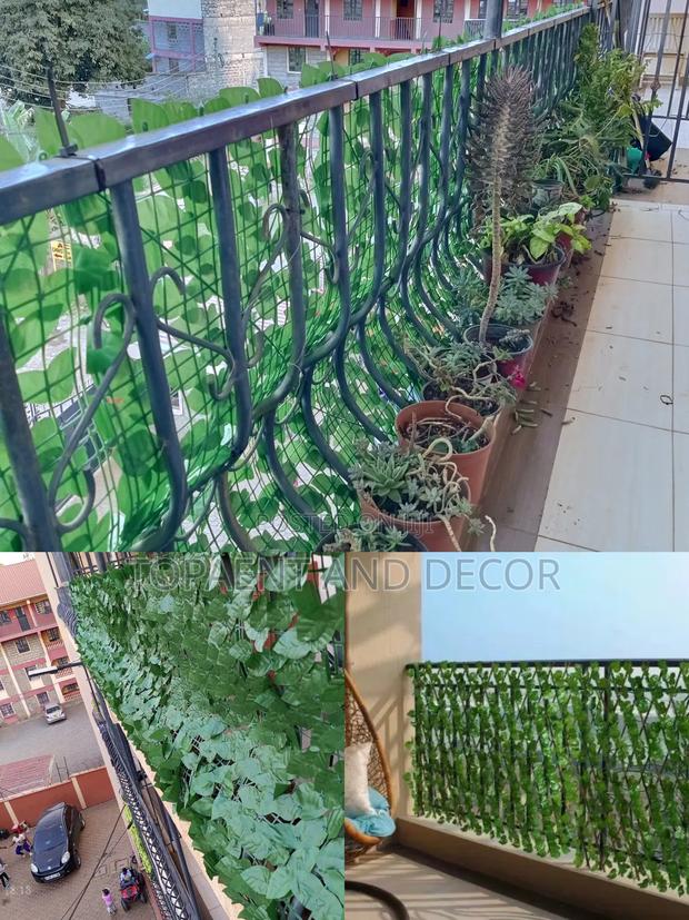 Artificial Privacy Fence for Giving Home Privacy and Aesthetic Looks