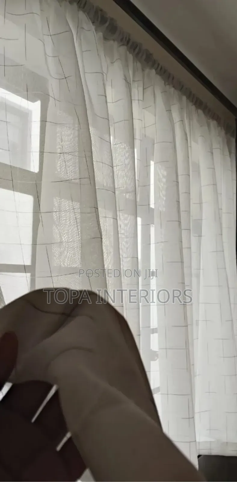 Window Nets to Act as Sheer Curtains for All Rooms