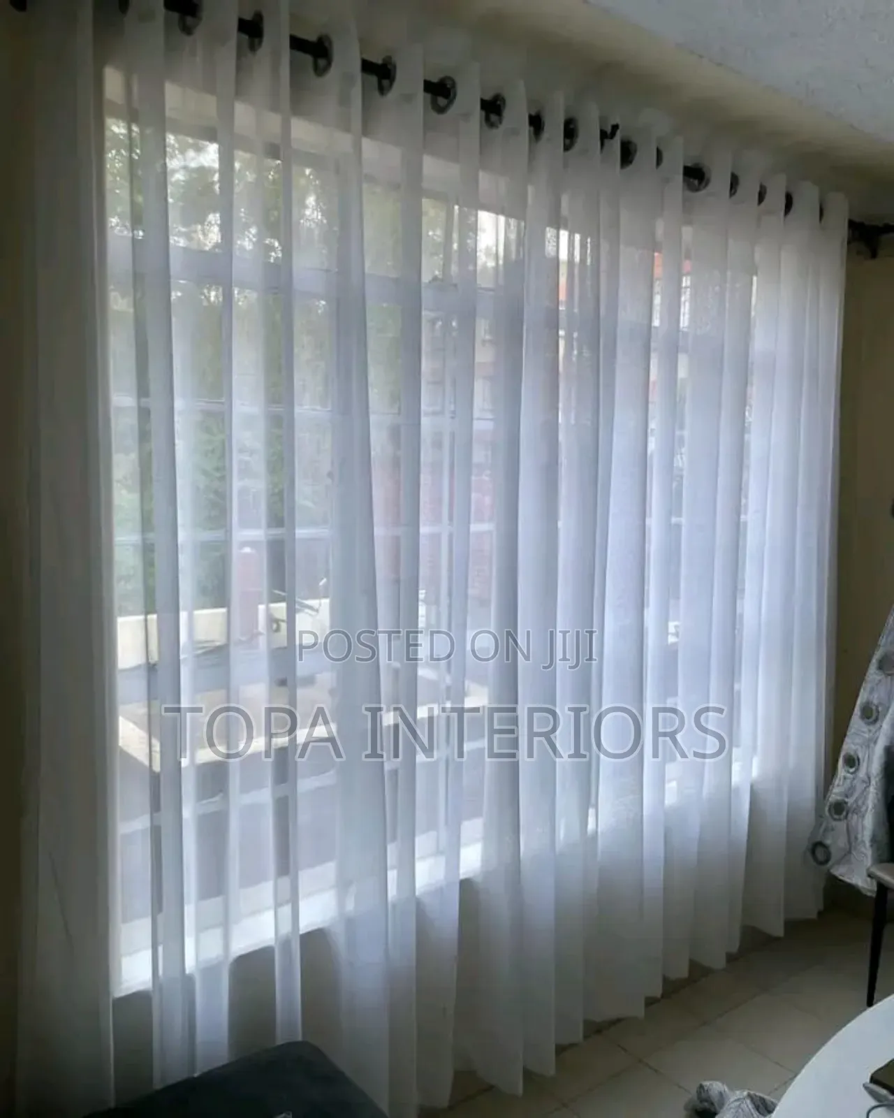 Lace Curtains White Sheer Curtains to Allow Light Into the House