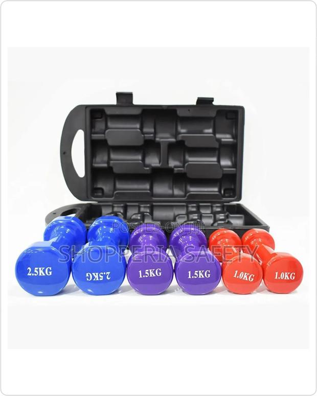 Coated Dumbell Set - main view