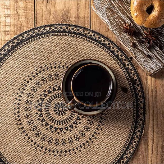 Boho Style Jute Table Place Mats - thumbnail 3