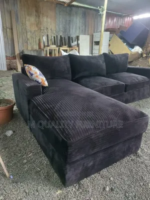 Black Durable and Stylish Sofas