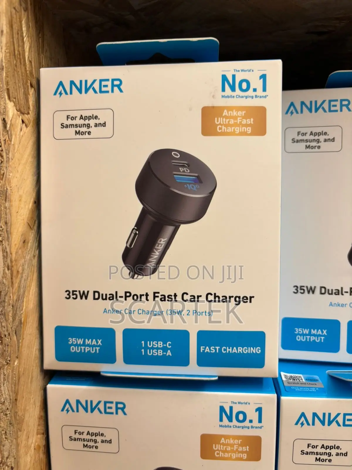 Anker Powerdrive Pd+ 2 35w Dual Port Car Charger
