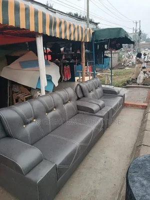 Vintage Modern 5 Seater Sofa Set Seat Gray Jk7y