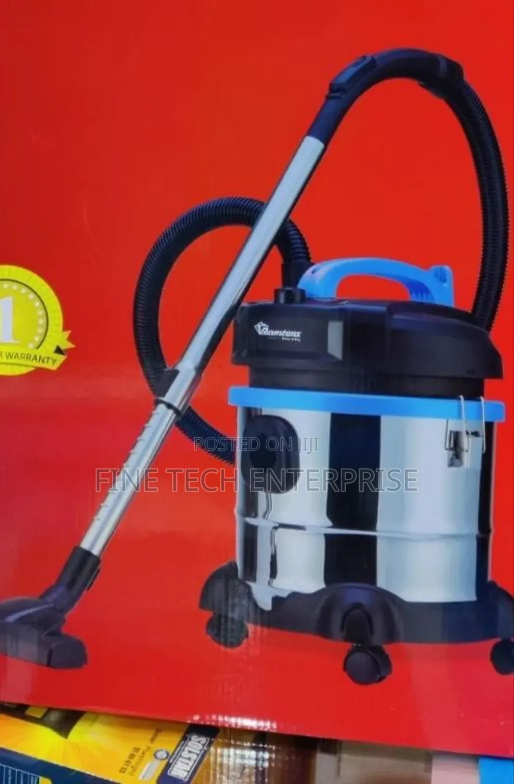 *Ramtons 21litres Wet and Dry Vacuum
 Cleaner