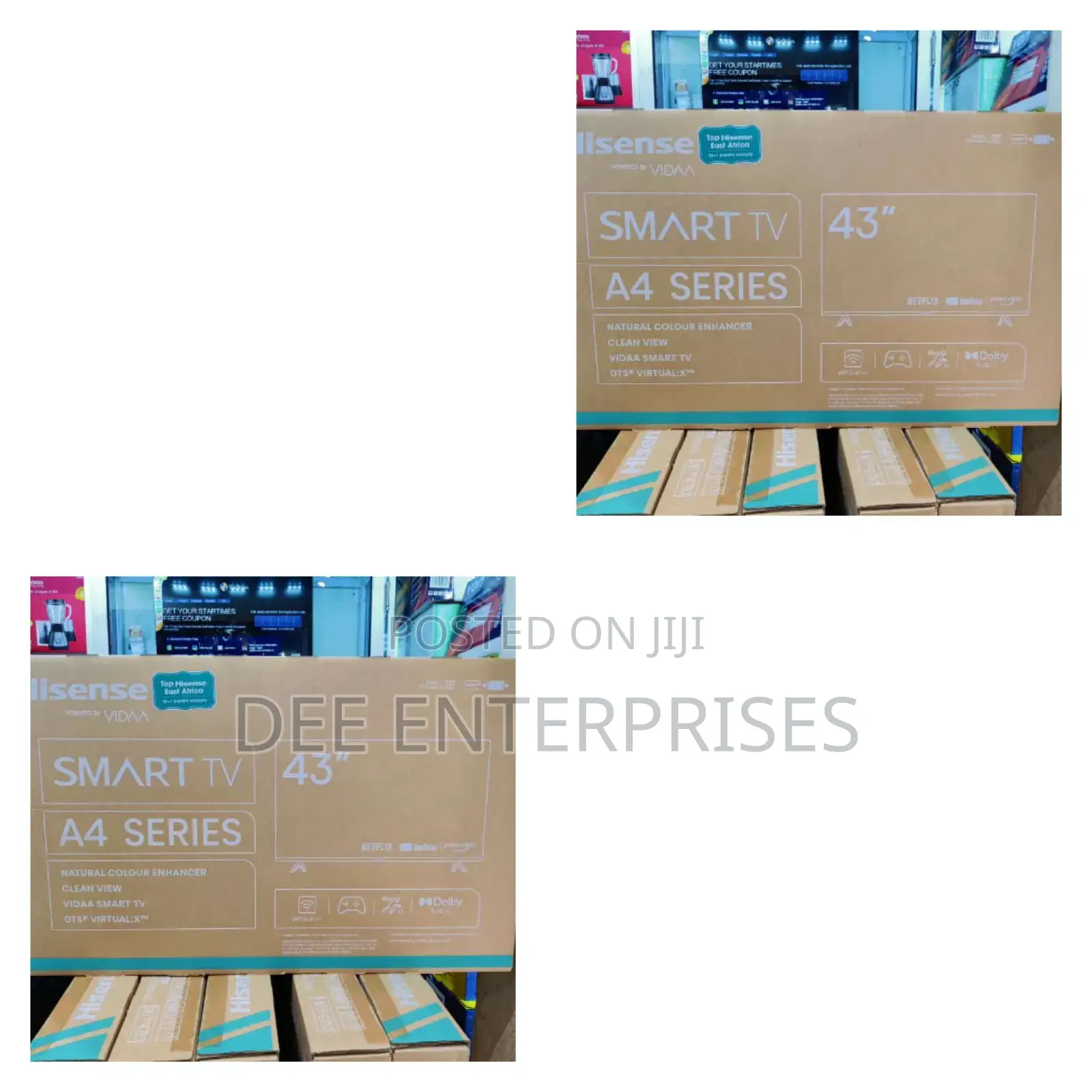 Hisense 43" Smart A4 Tv