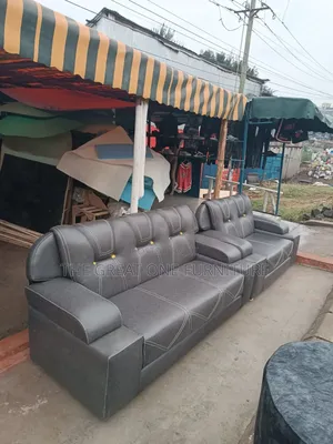 Generic Gray 5 Seater Sofa Set Modern Seat Hf4e
