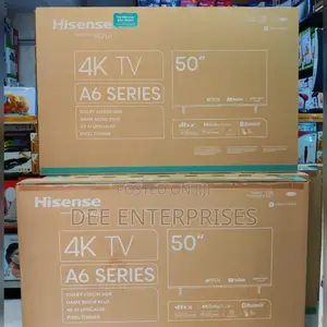 Hisense 50" Smart A6 Tv