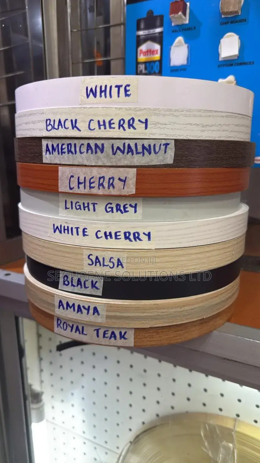 100 Meters of 22mm PVC Edge Banding Tape