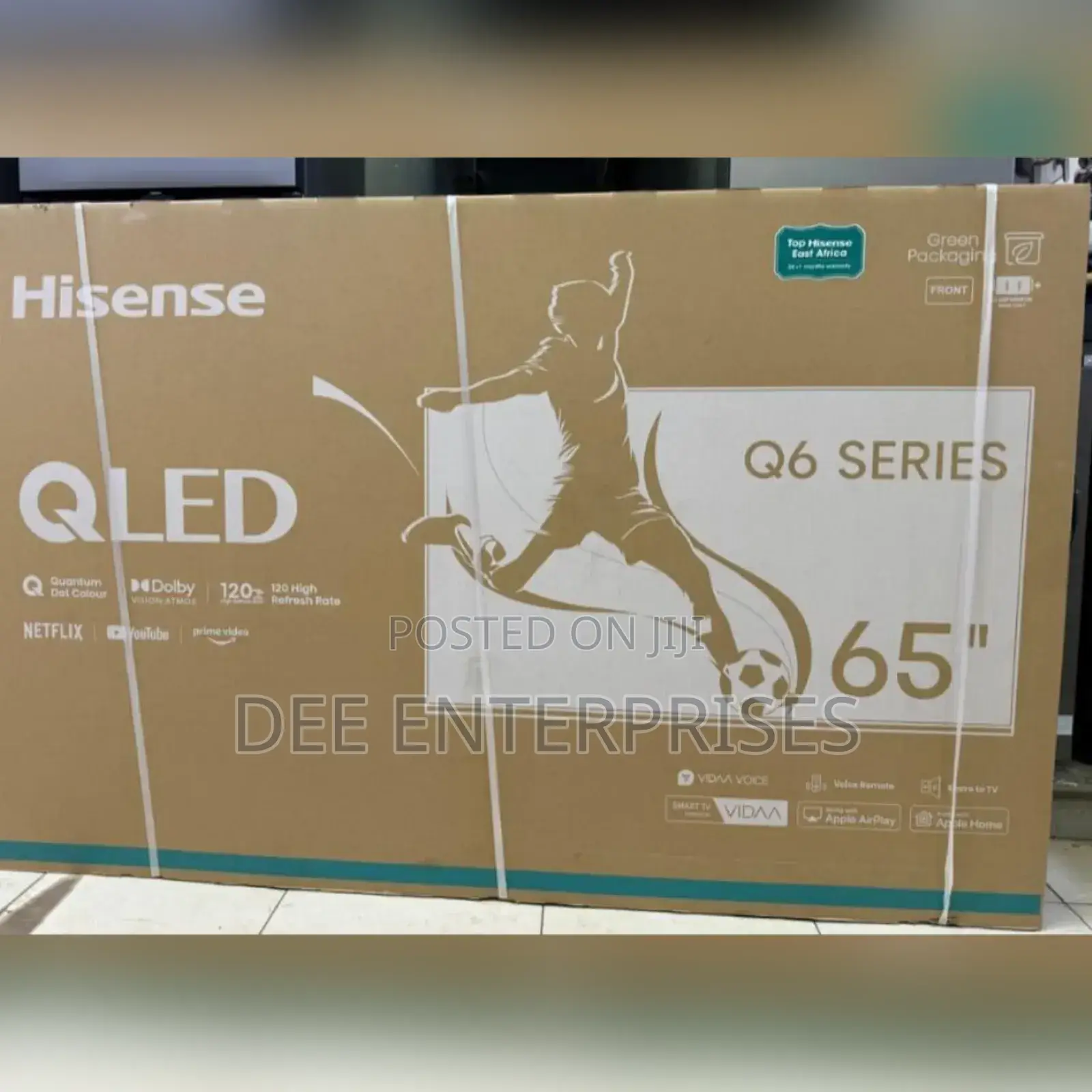 Hisense 65" Smart Qled Q6 Series