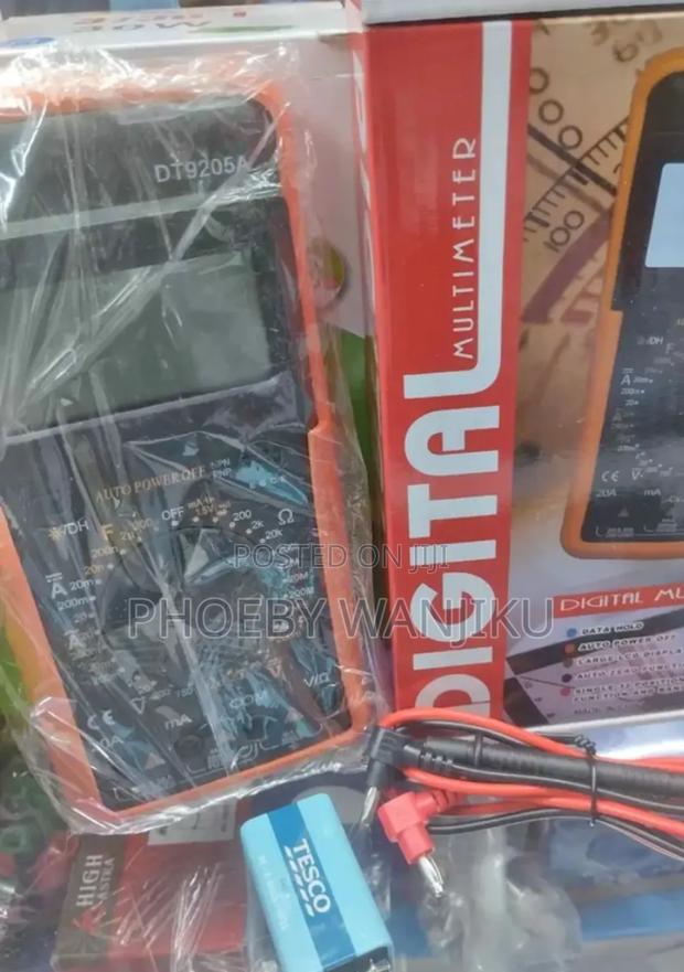 Dt9201a Multimeter - main view