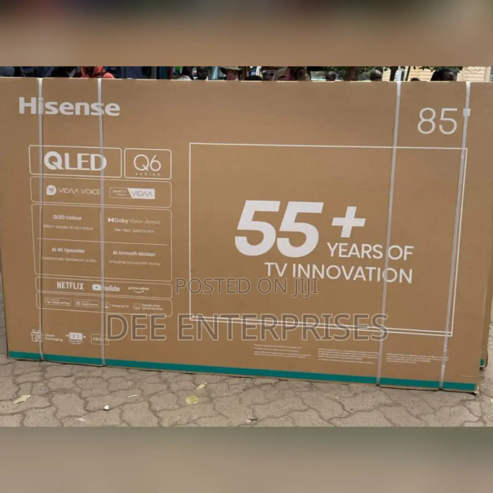 Hisense 85" Smart Qled Q6 Series