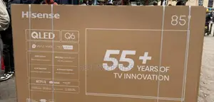 New in Hisense 85" Smart Qled Q6 Series