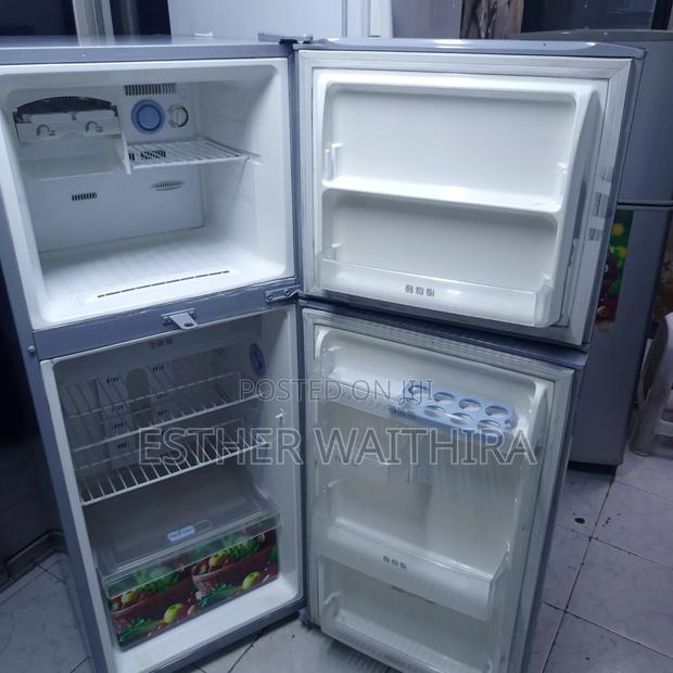 Clean Silver Flowed Fridge - main view